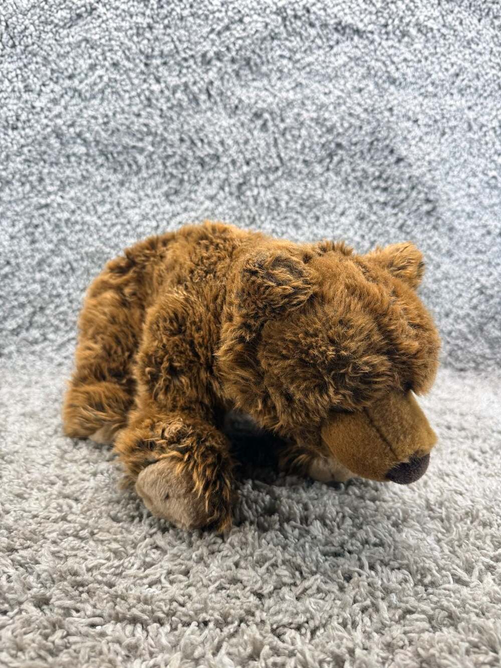 FAO Schwarz Realistic Grizzly Bear Plush Stuffed Animal Toys R Us